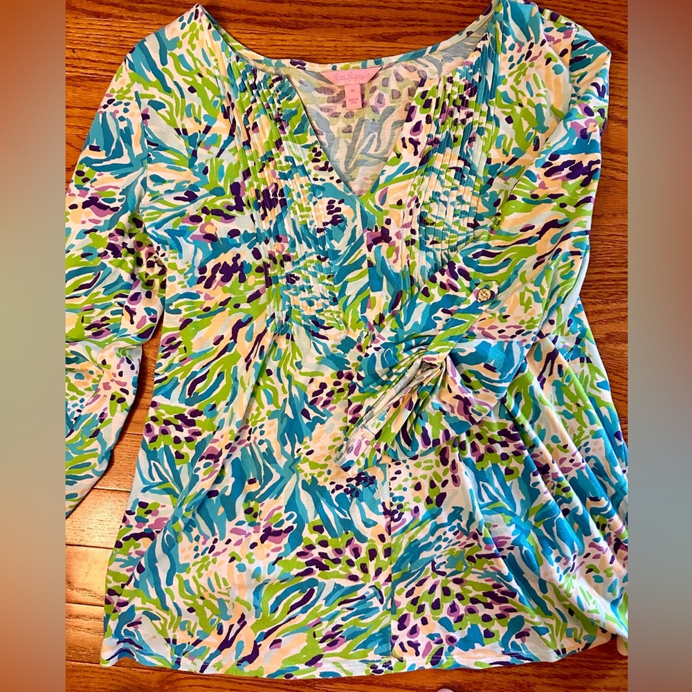 Lilly Pulitzer tunic, size M
